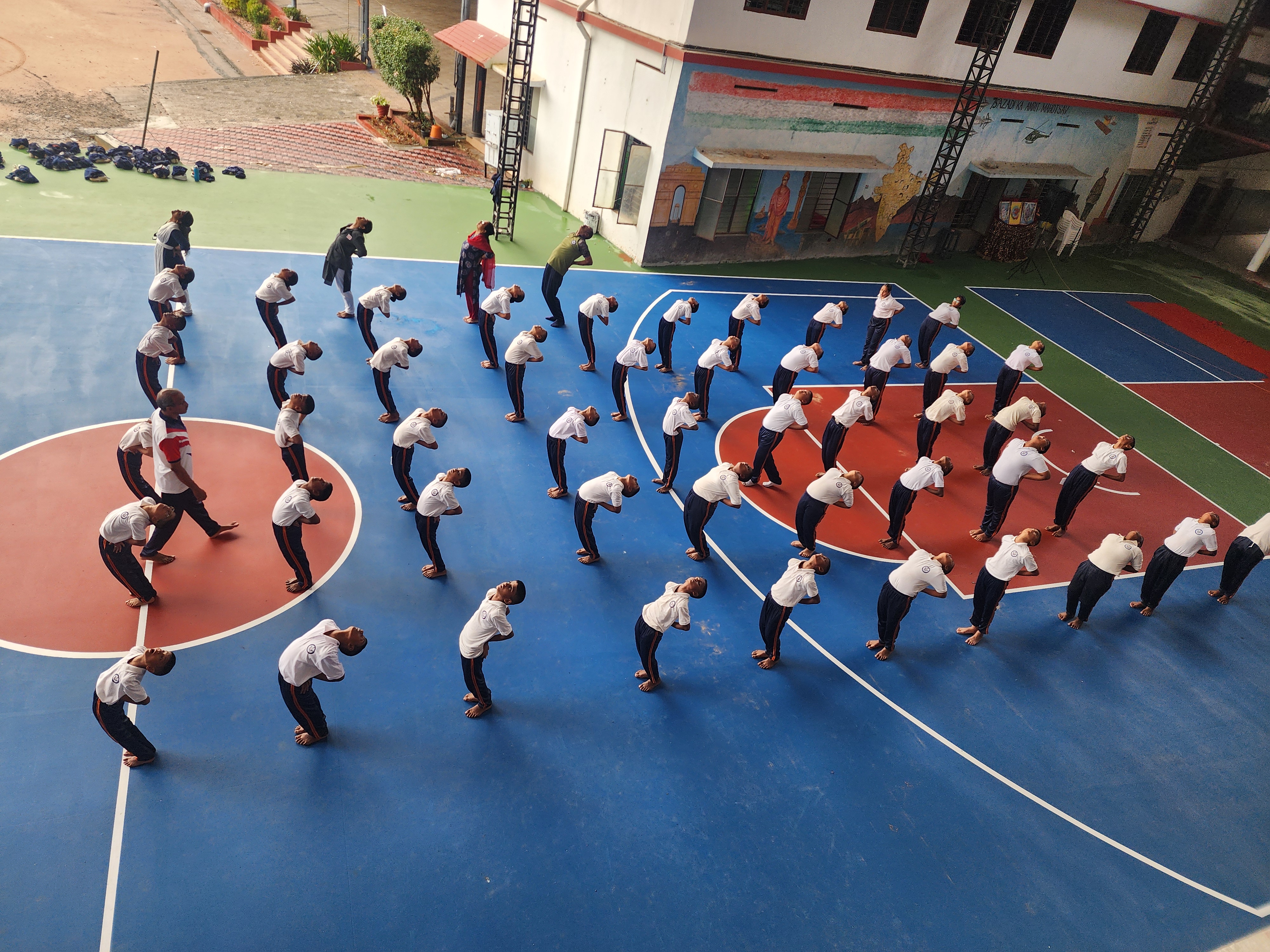 International Yoga Day — Vidyadhiraja Vidyapeetom Sainik School